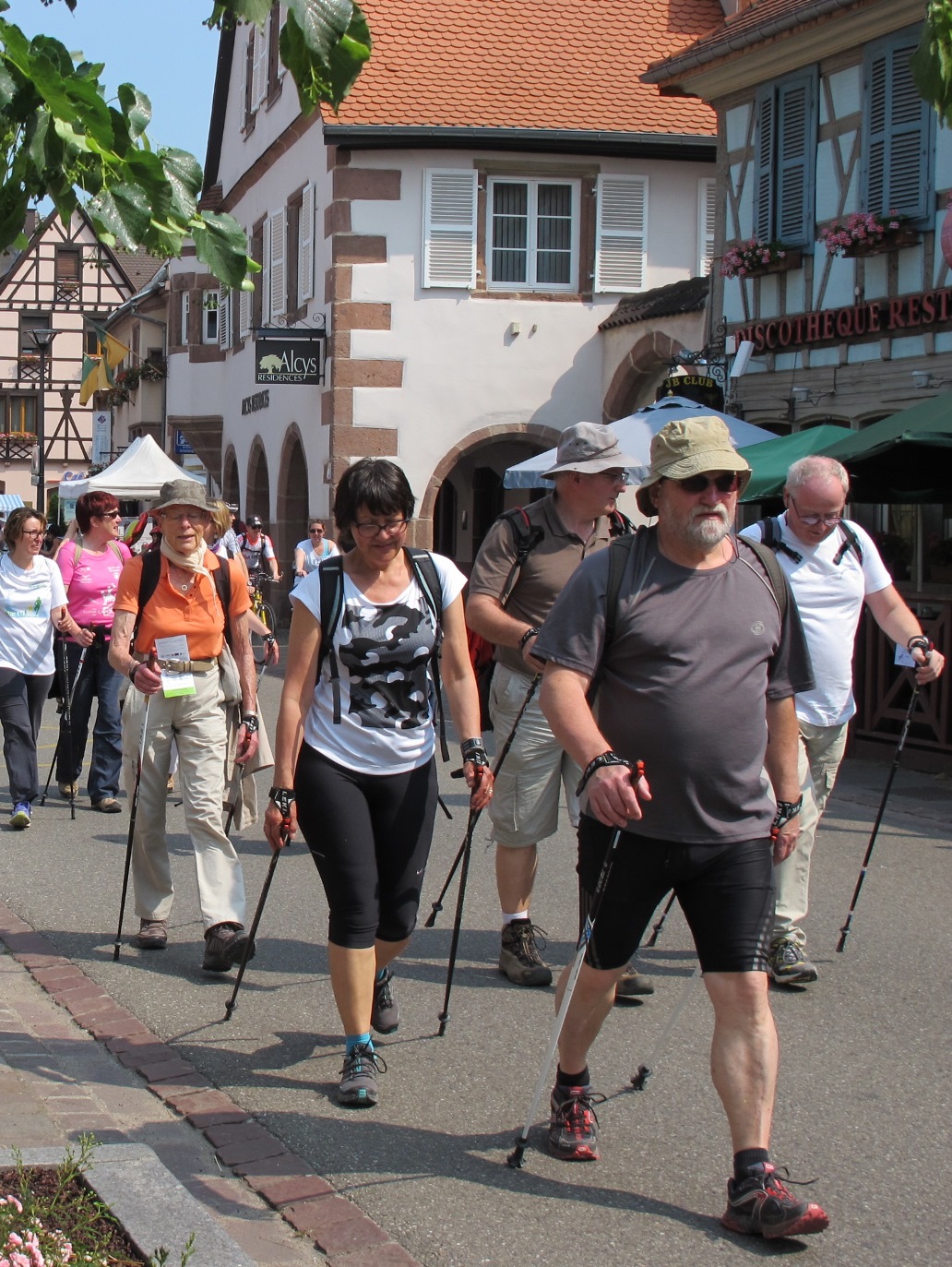 © ADT67 Marcheurs durant le Slow-Up Alsace