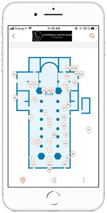 Plan de la Cathédrale Notre-Dame de Strasbourg