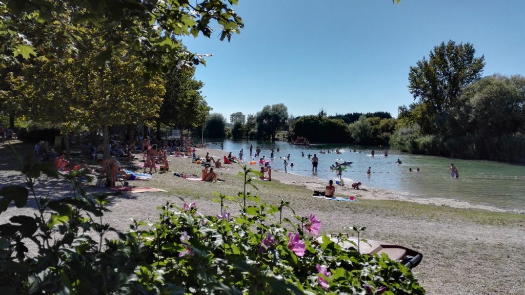 Le plan d'eau de Gambsheim Le plan d'eau de Gambsheim