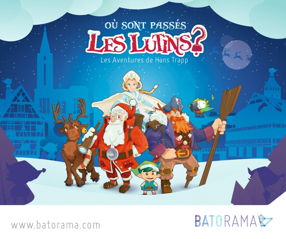 Illustration du conte de Noël pour les enfants Illustration du conte de Noël pour les enfants