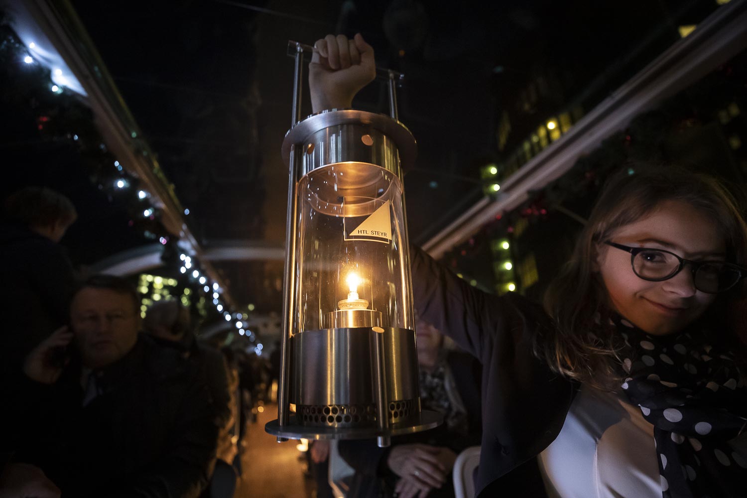 La flamme de la Paix à Strasbourg La flamme de la Paix à Strasbourg