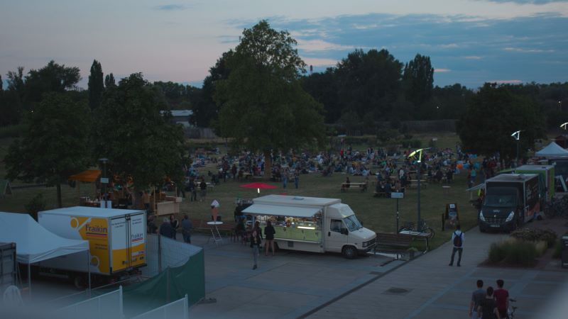 Cinéma en plein air à Strasbourg