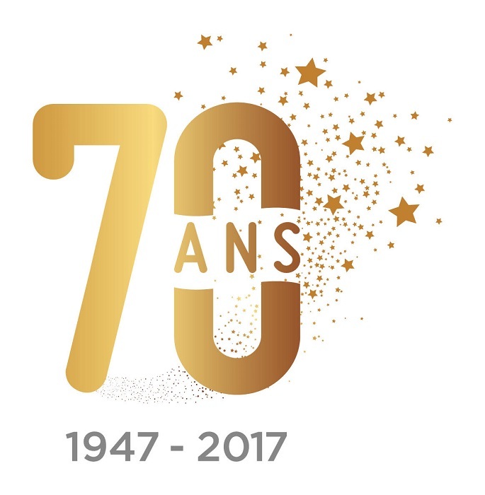 Logo du 70ème anniversaire de batorama