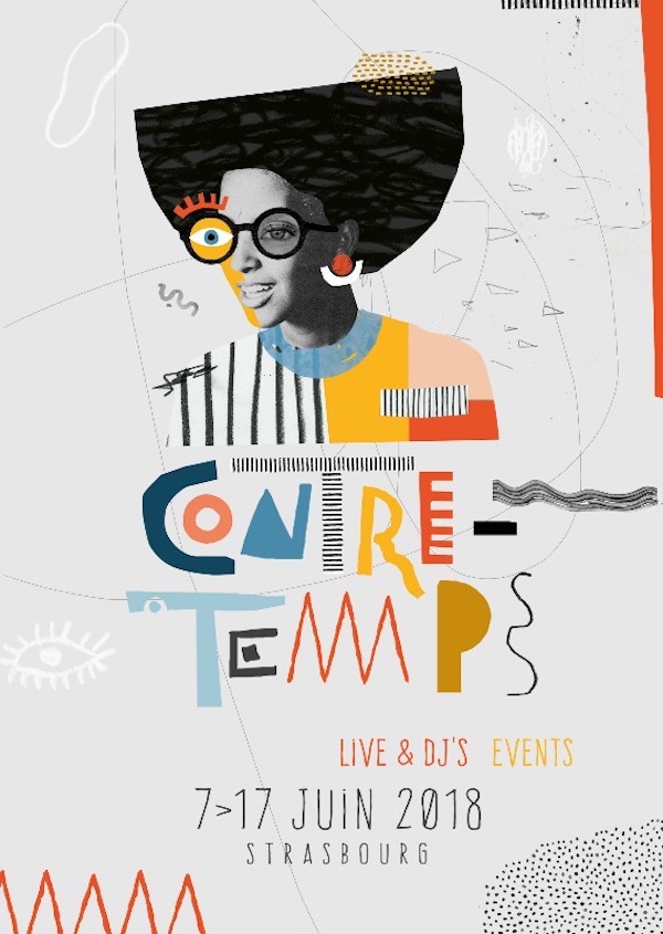 Affiche du festival contre-temps 2018