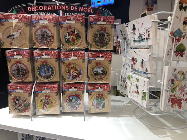 Les boules de Noël cigogne de la boutique Batorama