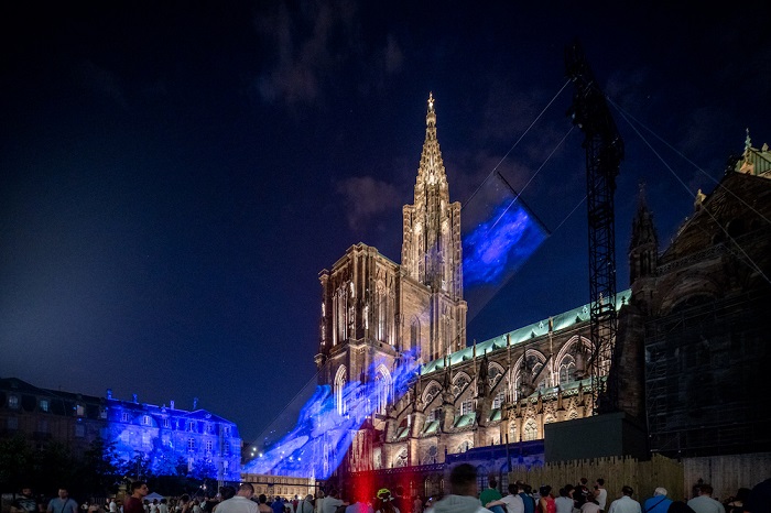 Illuminations de la Cathédrale de Strasbourg