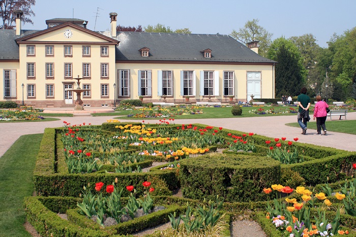 Le parc de l'Orangerie à Strasbourg