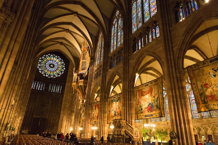 Spectacle musical dans la Cathédrale de Strasbourg