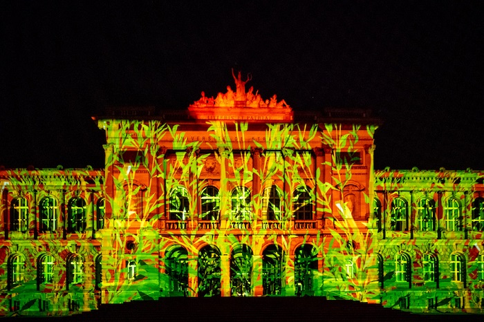 Les illuminations à Strasbourg en été