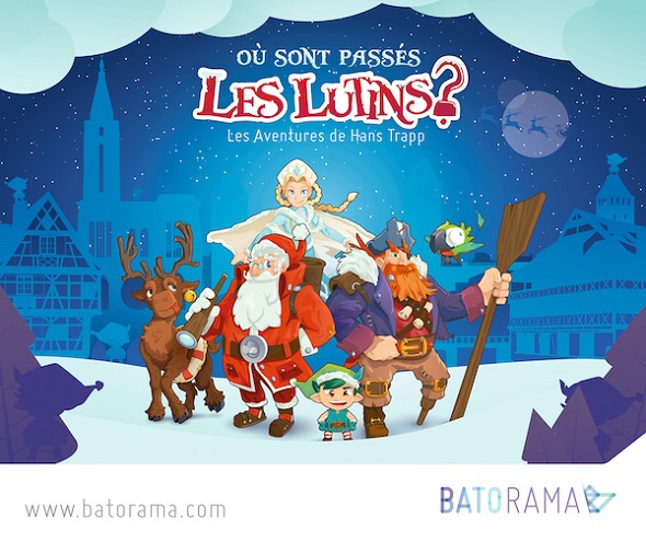 Où sont passés les lutins ? Le conte de Noël pour enfants de Batorama