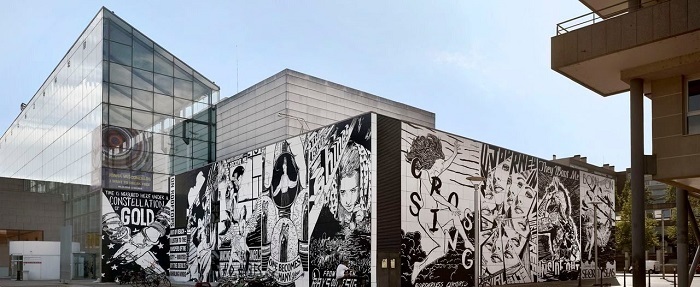 La fresque du Musée d'Art Moderne et Contemporain de Strasbourg