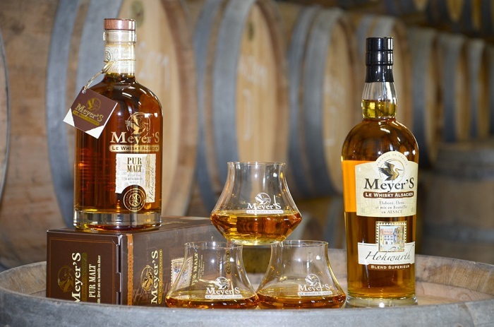 Gamme de whisky de la distillerie Meyer's