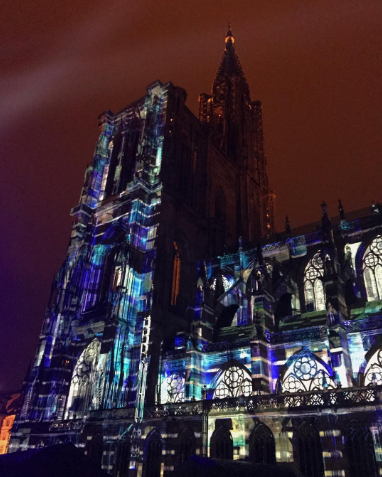 Illuminations de la Cathédrale de Strasbourg