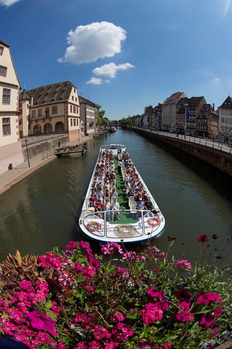Une fréquentation en hausse pour Batorama Visite de Strasbourg en bateau-promenade Batorama