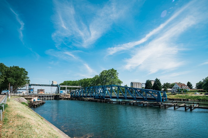 Pont ferroviaire du Port Autonome de Strasbourg - Photo Bartosch Salmanski Pont ferroviaire du Port Autonome de Strasbourg - Photo Bartosch Salmanski