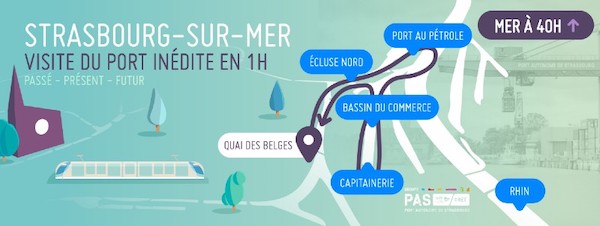 Croisières Strasbourg-sur-Mer à la découverte du Port Autonome de Strasbourg