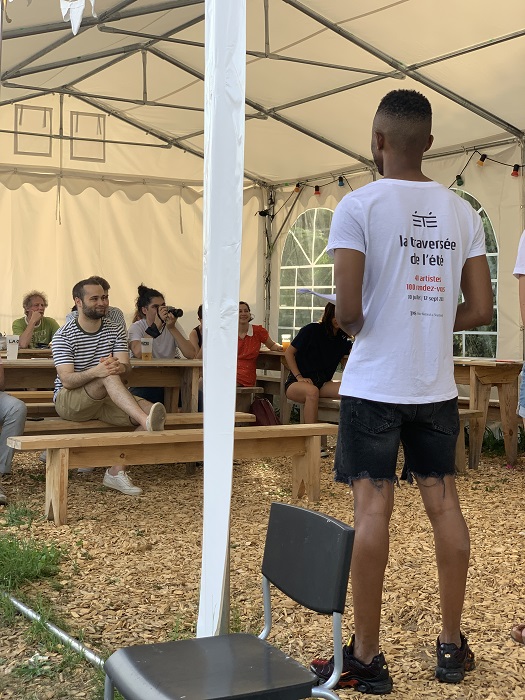 Atelier culturel à La Grenze