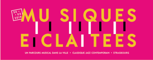 Affiche du festival Musiques éclatées 2019
