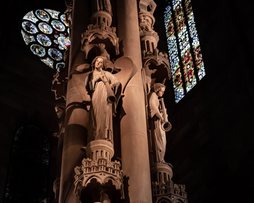 Pilier des anges de la Cathédrale de Strasbourg Pilier des anges de la Cathédrale de Strasbourg