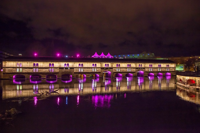 Les ponts couverts vus depuis le Ponts des soupirs pour Strasbourg mon Amour - Photo : Philippe de Rexel Les ponts couverts vus depuis le Ponts des soupirs pour Strasbourg mon Amour