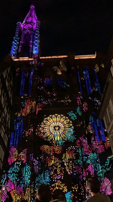 Spectacle d'été à la Cathédrale de Strasbourg