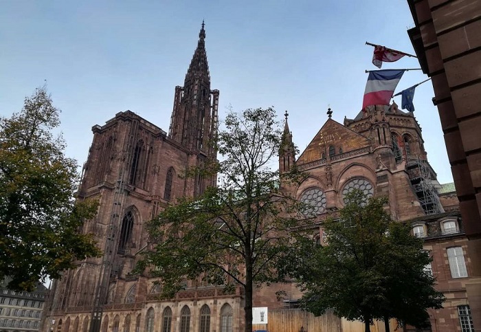 Façade Sud de la Cathédrale de Strasbourg Façade Sud de la Cathédrale de Strasbourg