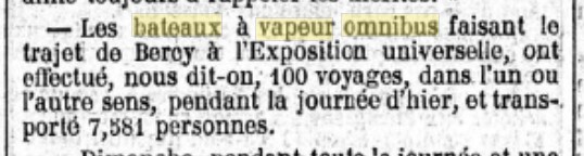 Le Constitutionnel, édition du 1er mai 1867