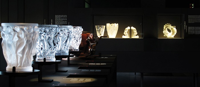 L'intérieur du musée Lalique