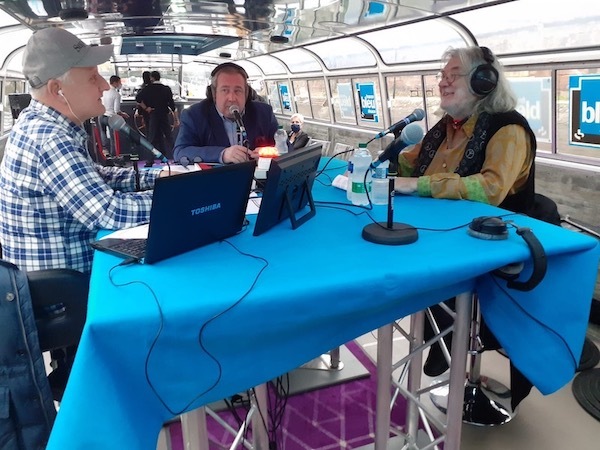 Roger Siffer pour 100% VIP avec France Bleu Alsace