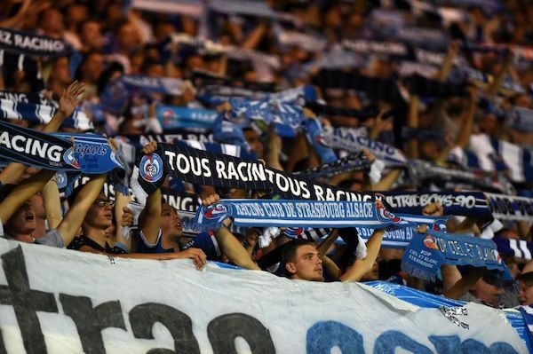 Le Racing possède le meilleur public de France Les supporters du Racing Club Strasbourg
