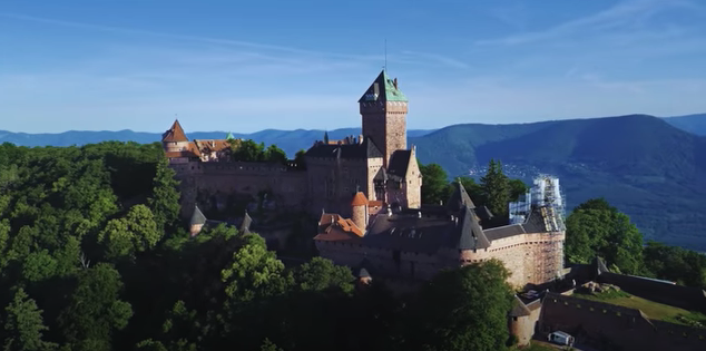 Documentaire Youtube sur les châteaux forts d'Alsace