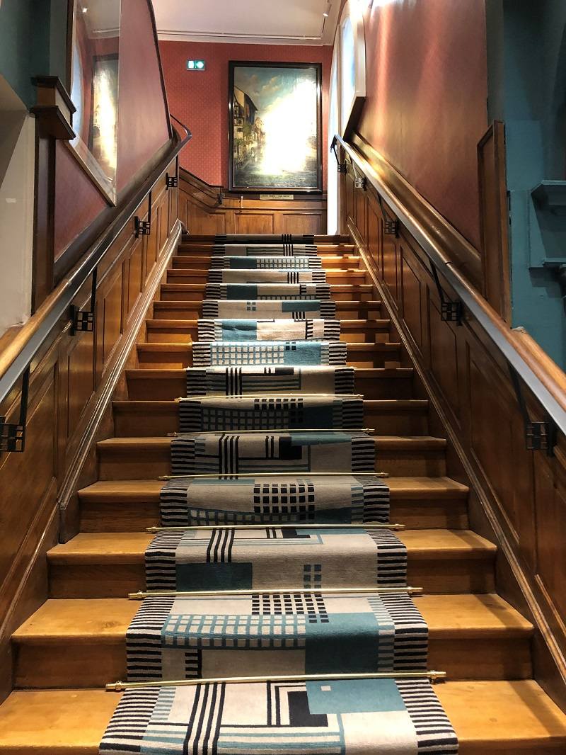 Le grand escalier de l'hôtel Hannong Le grand escalier de l'hôtel Hannong