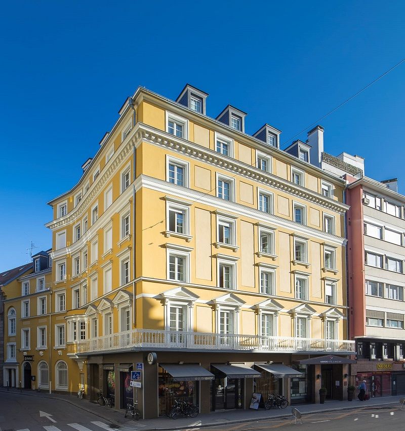 La façade de l'hôtel Hannong de Strasbourg
