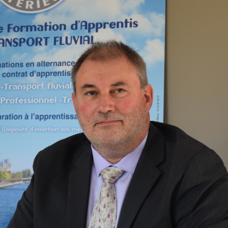 François Manouvrier, le directeur du Centre de formations d’apprentis de la navigation intérieure (CFANI) François Manouvrier, le directeur du Centre de formations d’apprentis de la navigation intérieure (CFANI)