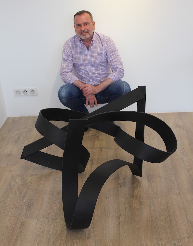 Frédéric Croizer, directeur de la galerie d'art Radial à Strasbourg