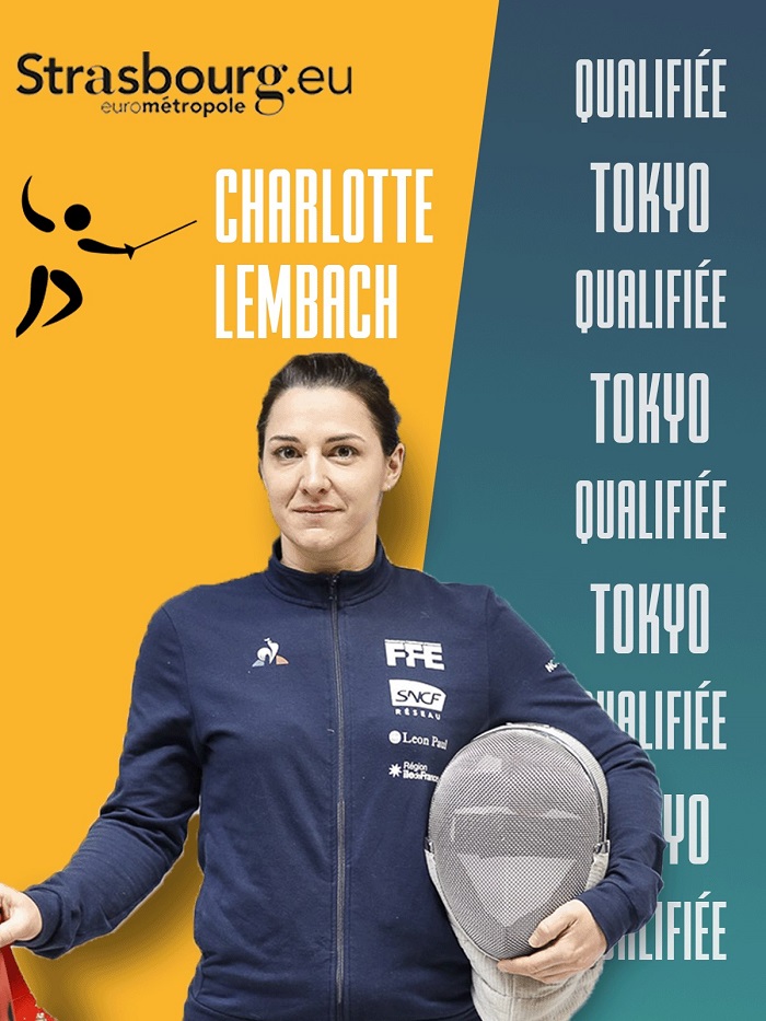 Charlotte Lembach sera présente à la journée olympique de Strasbourg