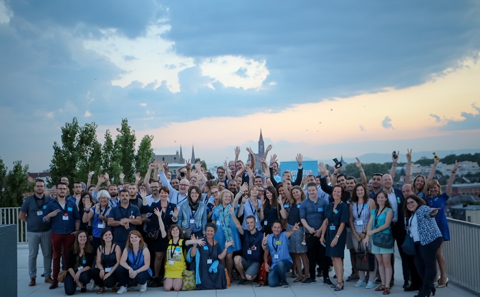 Le twapéro Strasbourg sur le rooftop du Parlement Européen - © Miss Cycy Photo Twapéro Strasbourg sur le rooftop du Parlement Européen