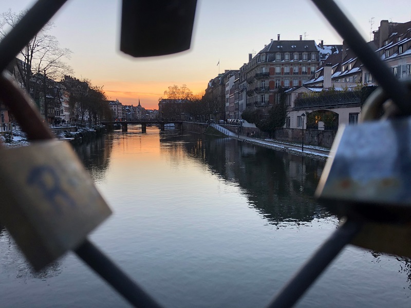 Pont de l'abreuvoir à Strasbourg