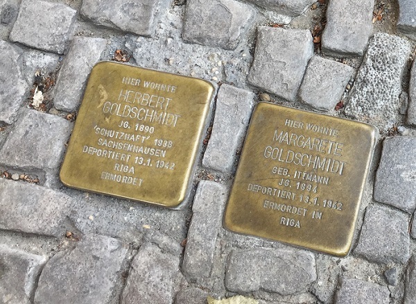 © Lucie Michel Les Stolpersteine à Strasbourg