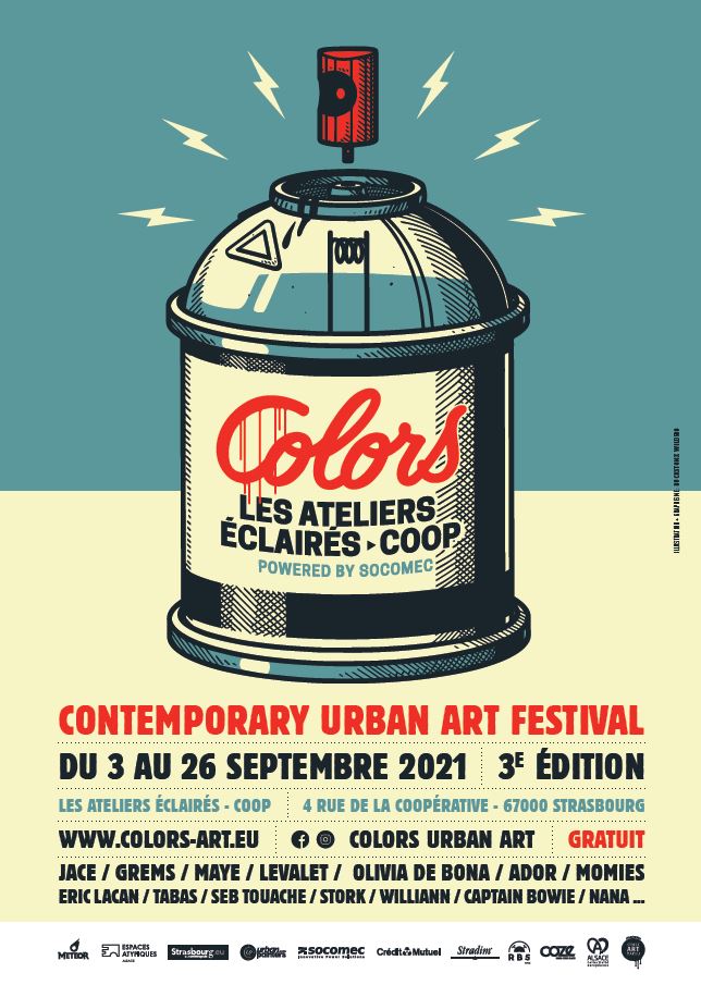 L'affiche du festival COLORS 2021
