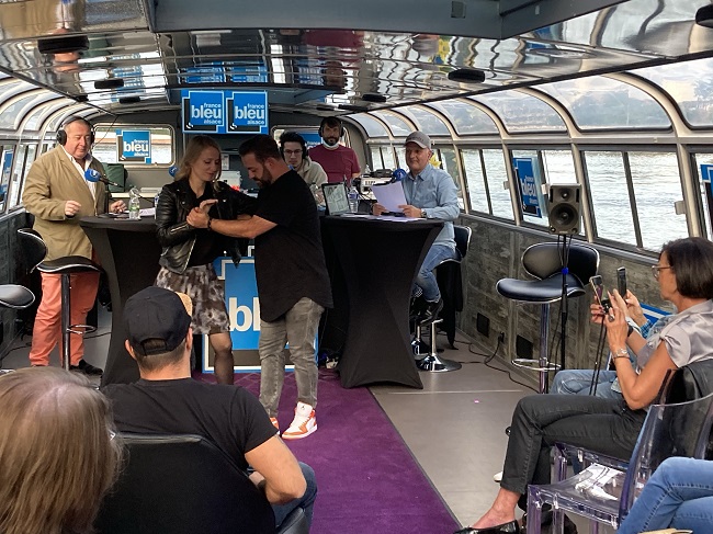 Micka Marques, invité de 100% VIP avec France bleu Alsace