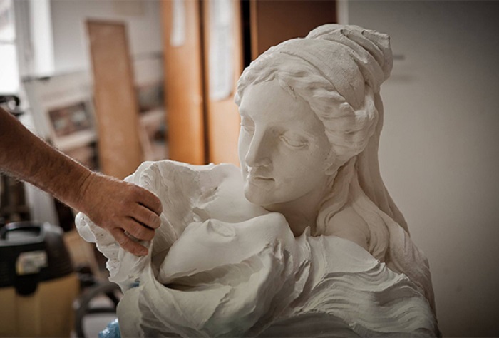 Démoulage de la vierge - © Simon Woolf Démoulage de la vierge