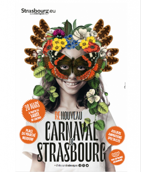 Affiche carnaval de Strasbourg © Ville de Strasbourg Affiche carnaval strasbourg