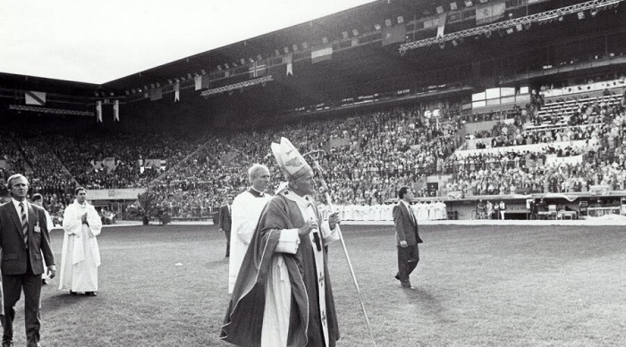 © Archives Le Républicain Lorrain Le pape Jean Paul II
