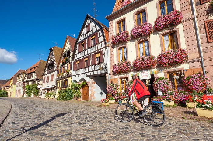 Le charmant village de Bergheim © OT Pays de Ribeauvillé-Riquewihr - Quentin Gachon Le charmant village de Bergheim