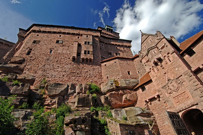Façade Sud © Jean-Luc Stadler Haut-Koenigsbourg façade sud