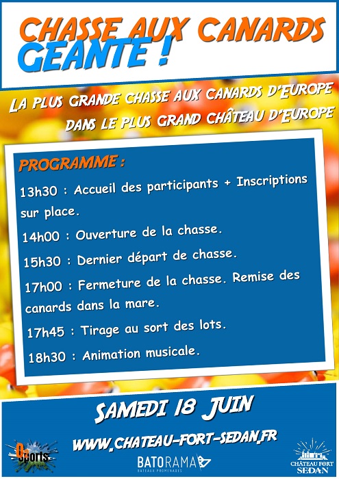 Programme de la chasse aux canards de Sedan