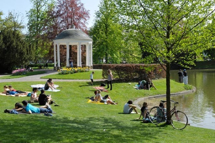 Parc de l'Orangerie © Strasbourg.eu Balade nature Parc Orangerie