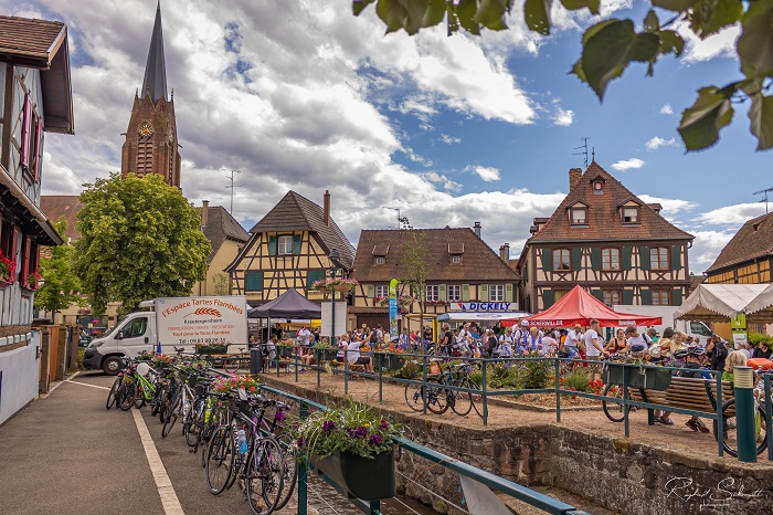 La place festive de Scherwiller © CC-Selestat – R. Schmitt La place festive de Scherwiller © CC-Selestat – R. Schmitt