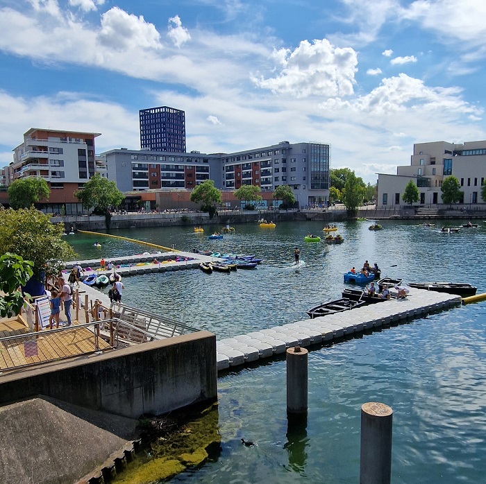 © Page Facebook @ete.strasbourg Dock d'été Strasbourg